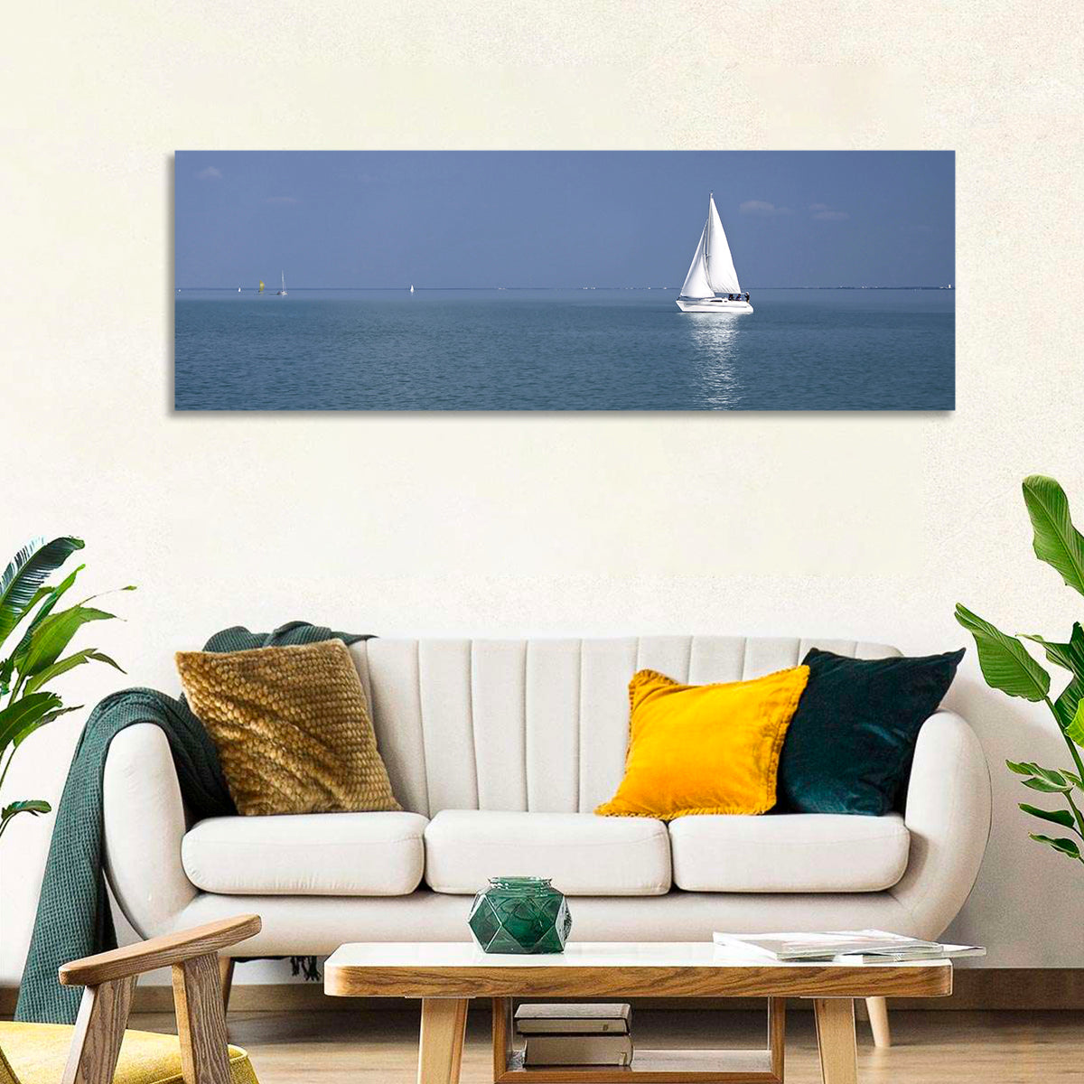 Sailboat on Lake Balaton Wall Art