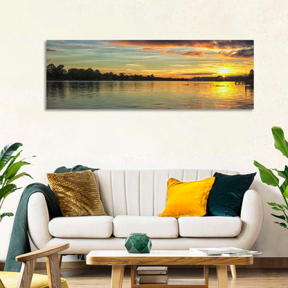 Lake Marion Golden Sunset Wall Art