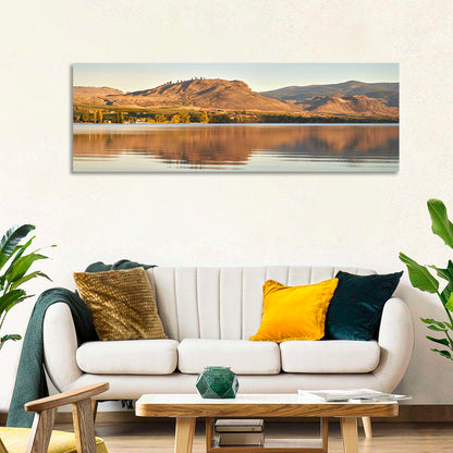 Osoyoos Lake Moonlit Reflection Wall Art