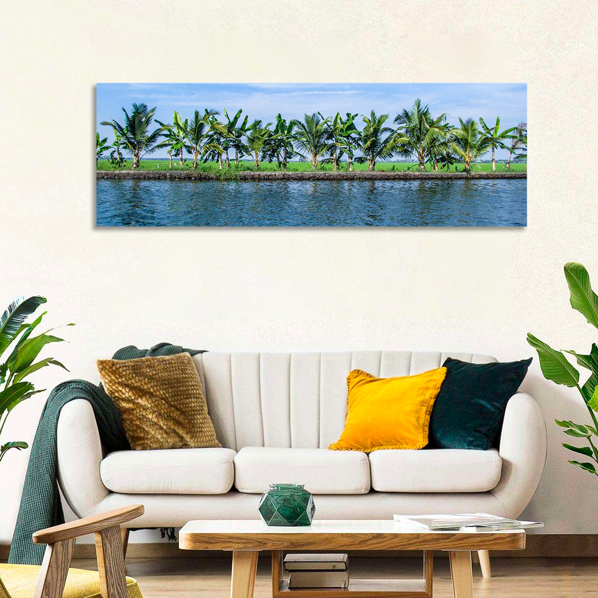 Vembanad Lake Landscape Wall Art