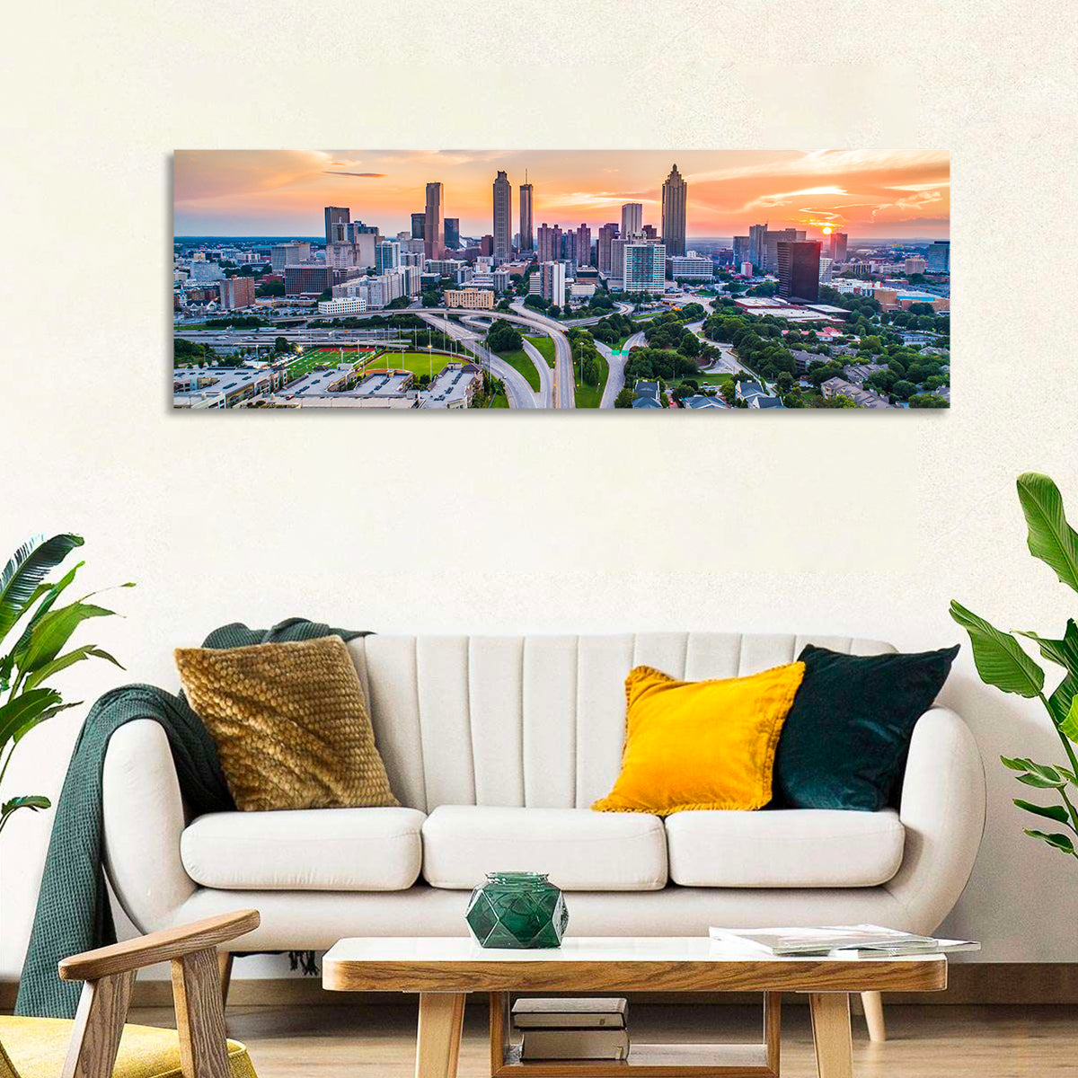 Downtown Atlanta Skyline Wall Art