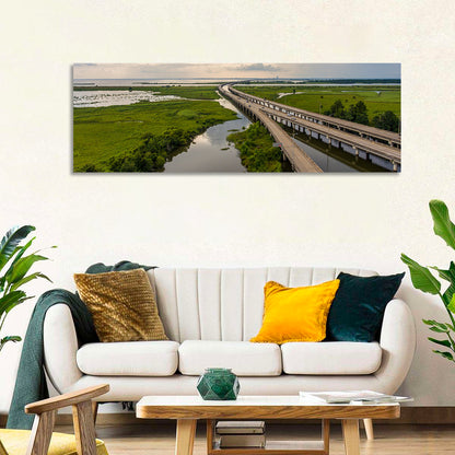 Interstate 10 Bridge Wall Art