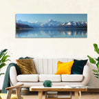 Aoraki Reflection Over Lake Pukaki Wall Art