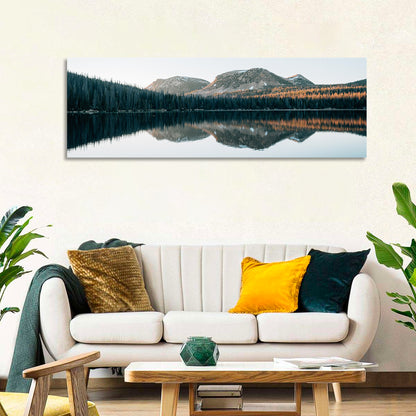 Mirror Lake Utah Reflection Wall Art