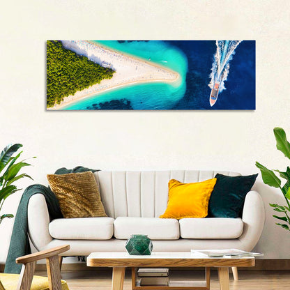 Hvar Island Beach Wall Art