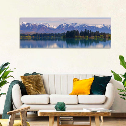 Ruataniwha Lake Reflection Wall Art