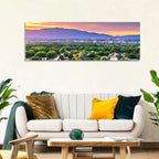 Albuquerque Skyline at Dusk Wall Art