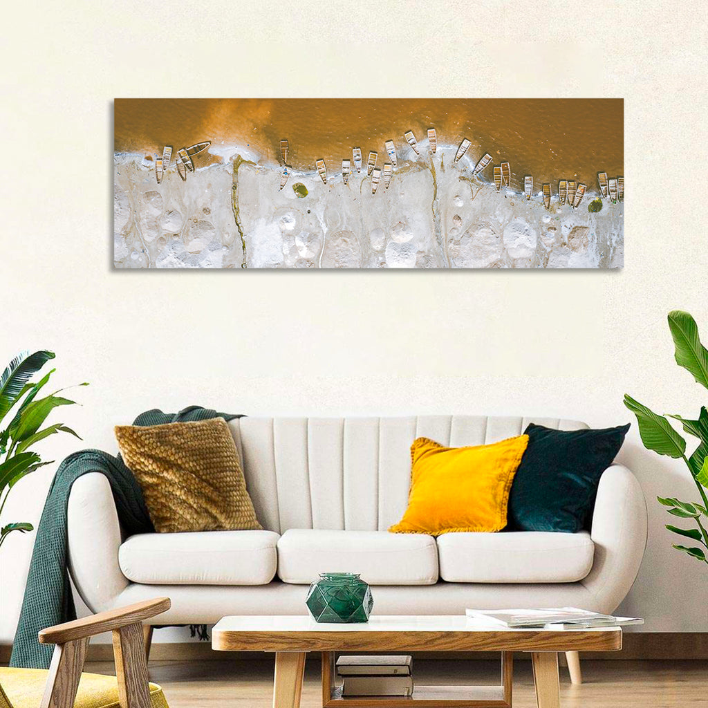 Lac Rose Salt Flats Senegal Wall Art