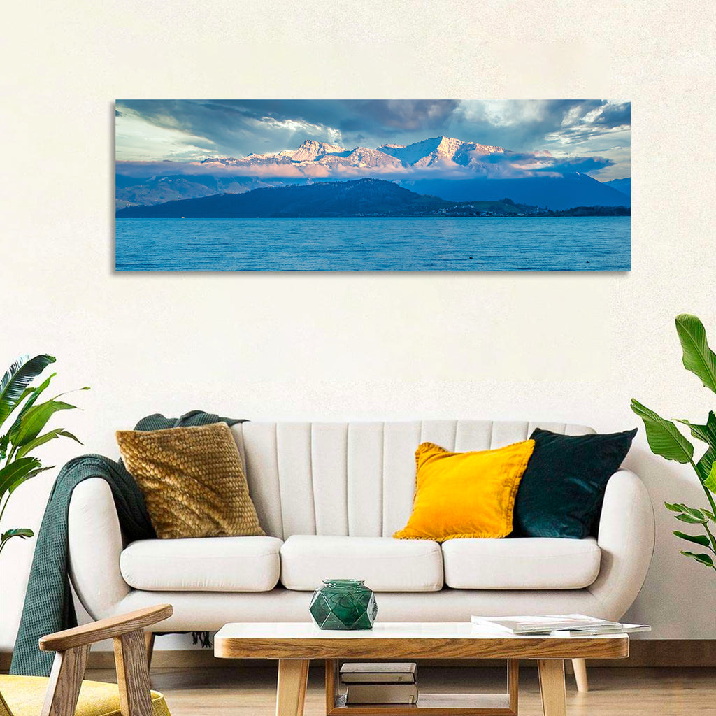 Lake Obersee Golden Hour Wall Art