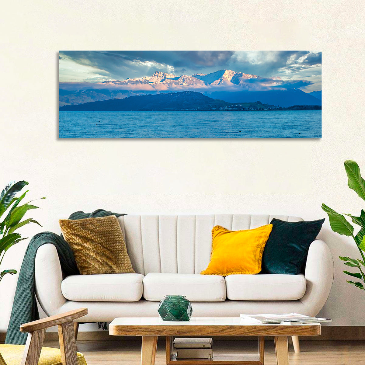 Lake Obersee Golden Hour Wall Art