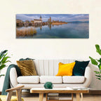 Busskirch Church on Lake Obersee Wall Art