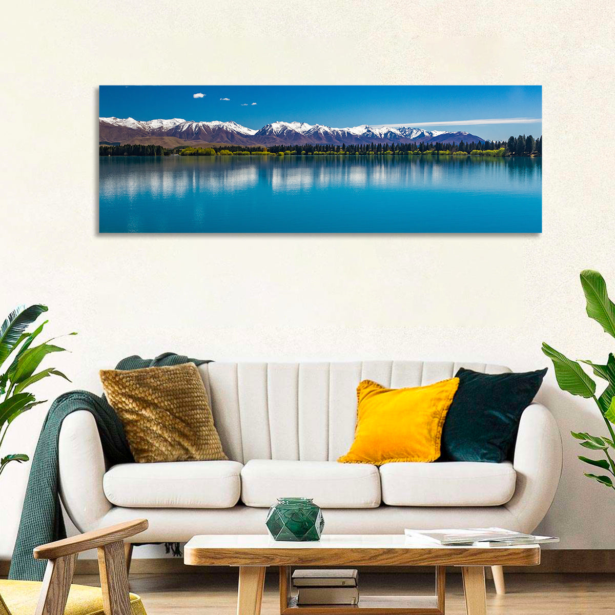 Lake Ruataniwha Reflection Wall Art
