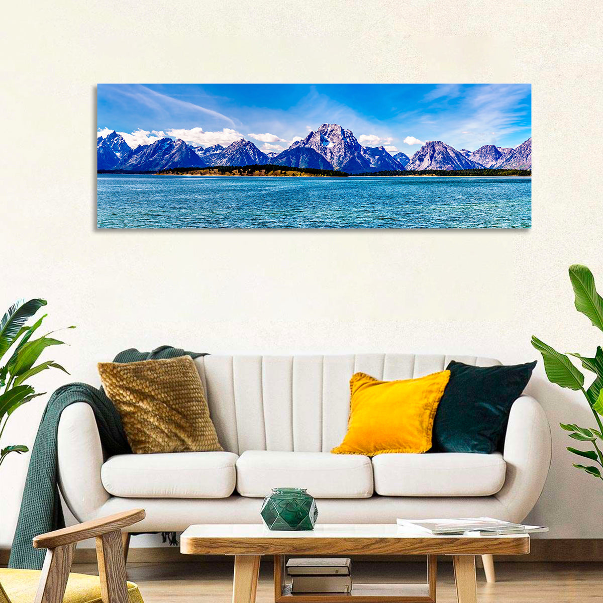 Mount Moran Over Jackson Lake Wall Art