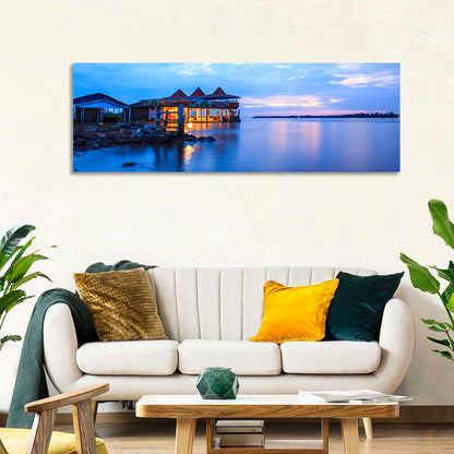 Twilight Restaurant on Lake Victoria Wall Art