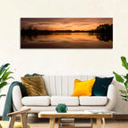 Lake Weiss Sunrise Reflection Wall Art