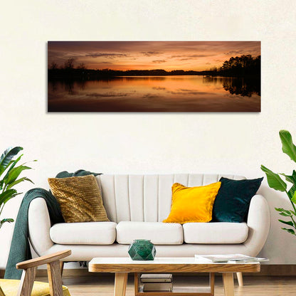 Lake Weiss Sunrise Reflection Wall Art