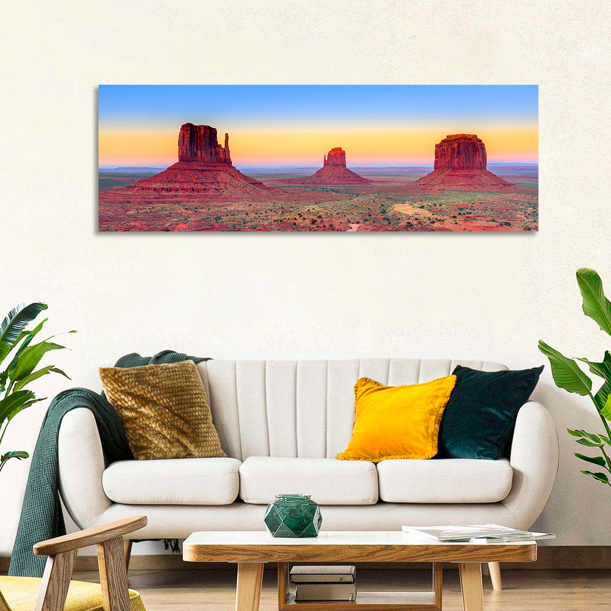 Monument Valley Sunset Vista Wall Art