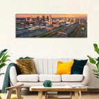 Birmingham Golden Hour Skyline Wall Art