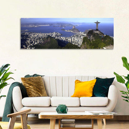 Christ the Redeemer Over Rio De Janeiro Wall Art