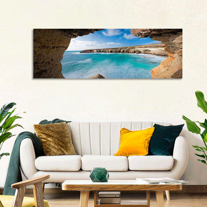 Cape Greko Sea Cave View Wall Art