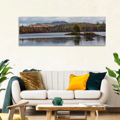 Lake Umbagog Autumn Reflection Wall Art