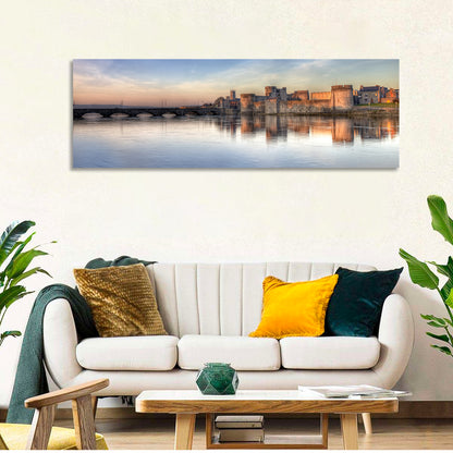King John's Castle at Sunset Wall Art