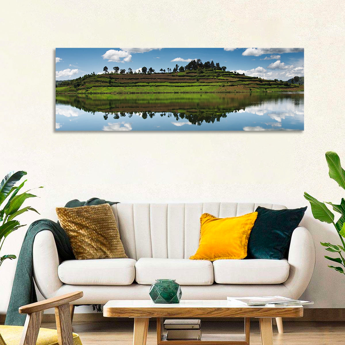 Bunyonyi Lake Reflection Wall Art