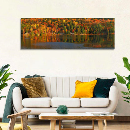 George Lake Morning Reflection Wall Art