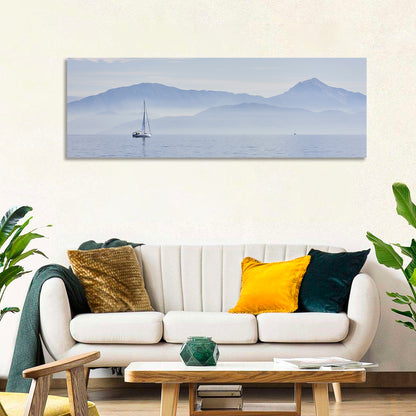 Boat & Calm Sea Wall Art