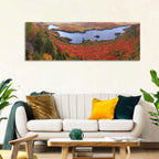 Lake Monroe Autumn Vista Wall Art