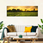 Irwin Prairie Boardwalk Sunset Wall Art