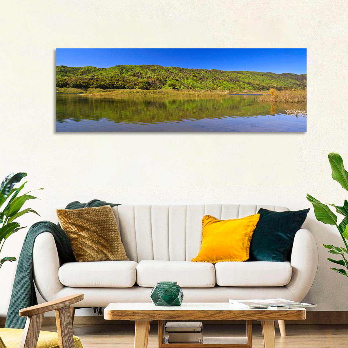 Santa Barbara Lake Reflection Wall Art