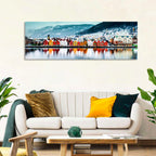 Bryggen Waterfront, Bergen Wall Art