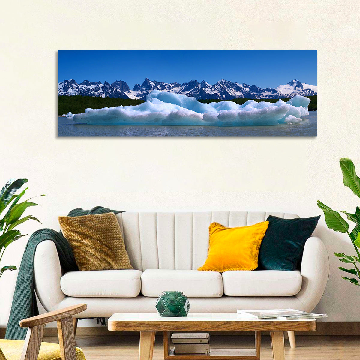 Chilkat Glacier and Iceberg Wall Art