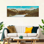 Lago Di Misurina Winter View Wall Art