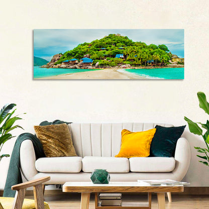 Koh Nang Yuan Sandbar Island Beach Wall Art
