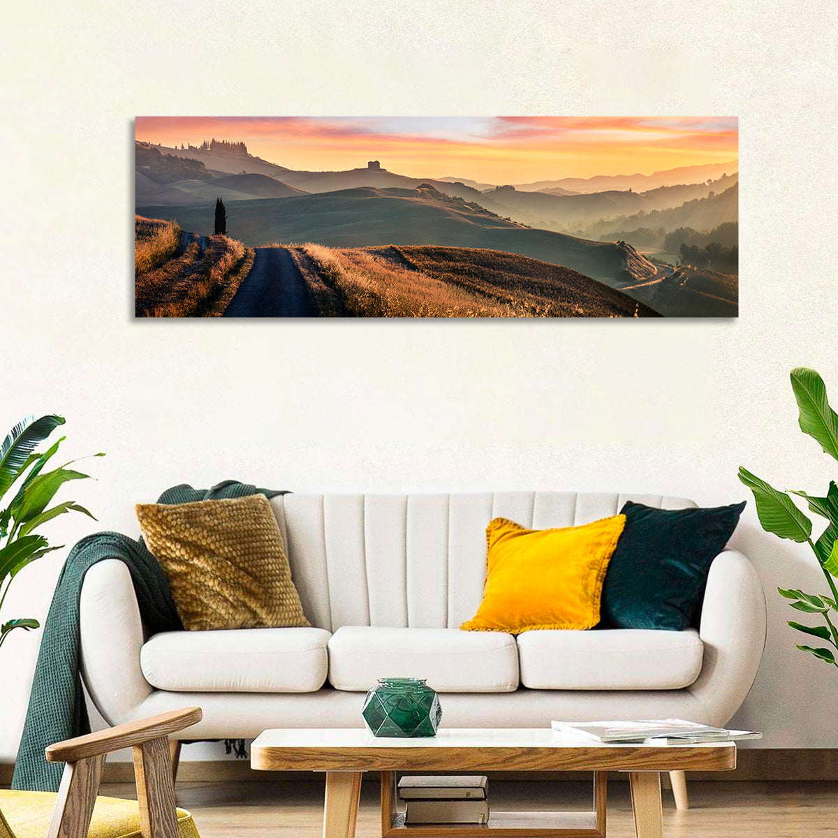 Country Road in Tuscany Wall Art