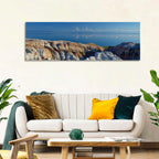 Shekelmes Tract Cliff Over Lake Wall Art