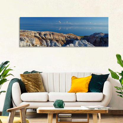 Shekelmes Tract Cliff Over Lake Wall Art