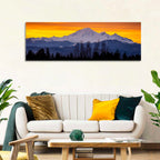 Sunrise Over Mount Baker Wall Art