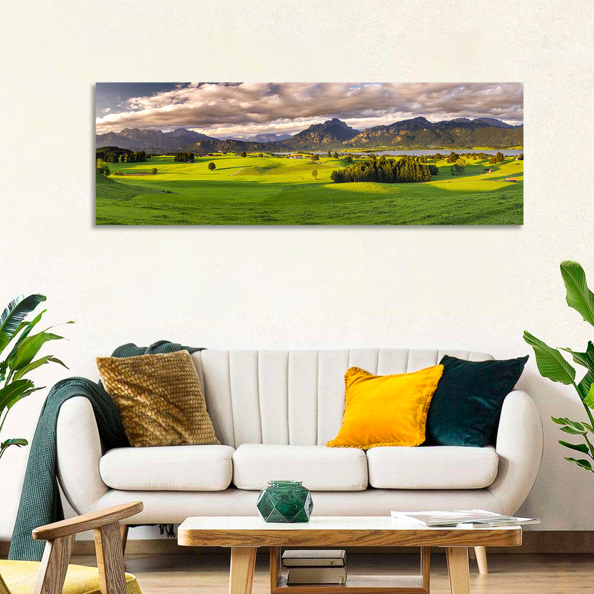 Füssen Forggensee Alpine Lake Landscape Wall Art