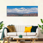 El Plata Snowcapped Peaks Above Cloud Deck Wall Art
