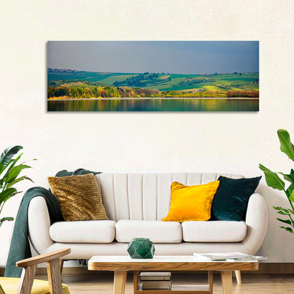 Liptovska Mara Lake Reflection Wall Art