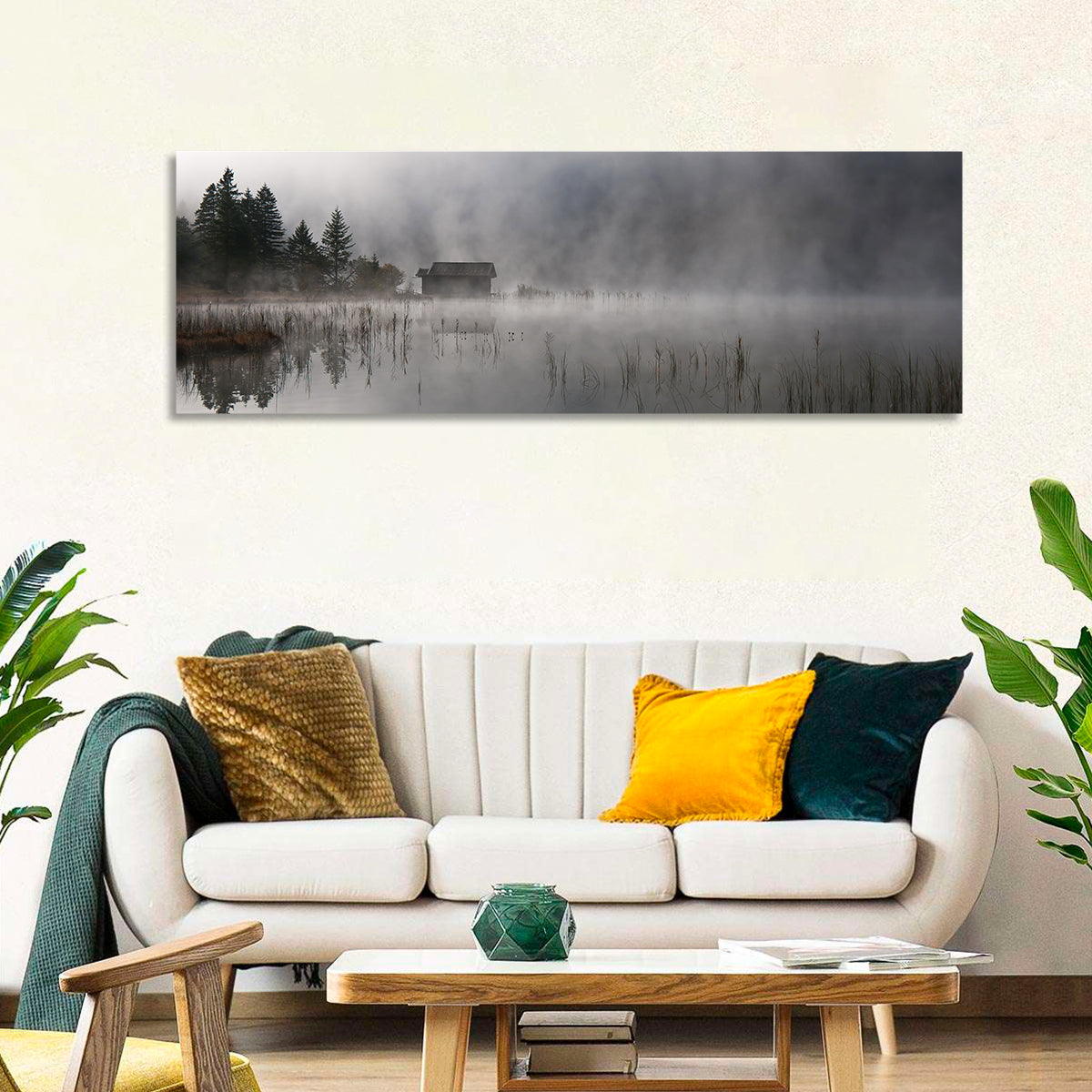 Ferchensee Morning Mist Wall Art
