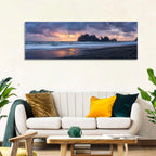 Rialto Beach Sea Stacks at Sunset Wall Art