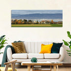 Lake Neuchatel Countryside View Wall Art