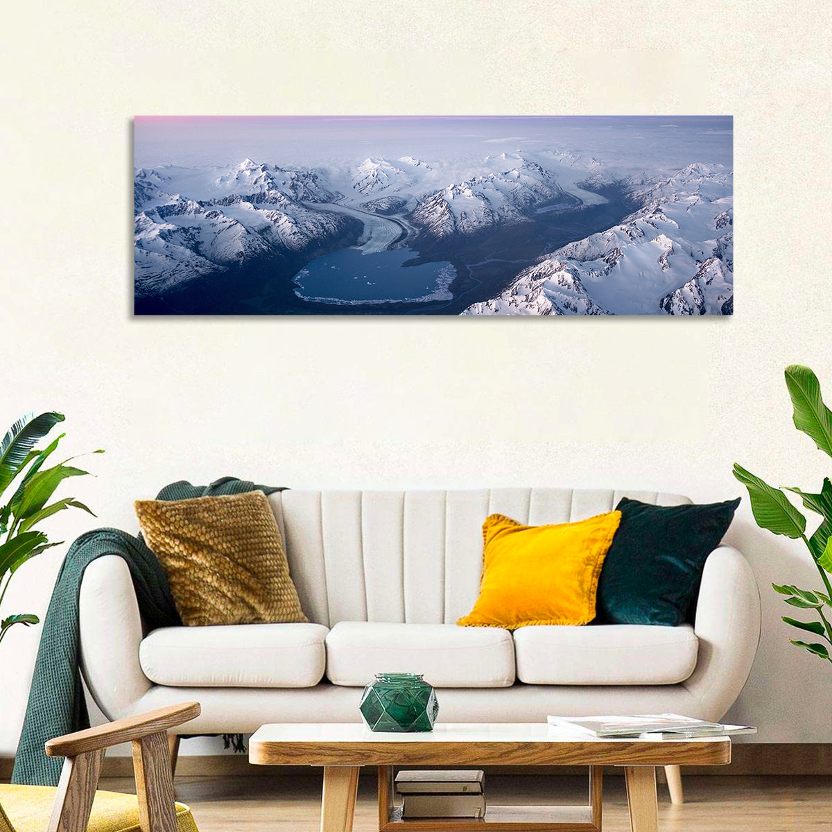 Lake George Alpenglow Wall Art