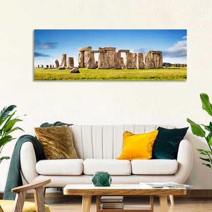 Stonehenge Under Blue Sky Wall Art