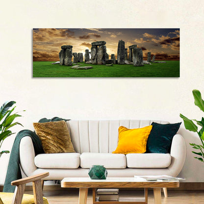 Stonehenge at Sunset Wall Art