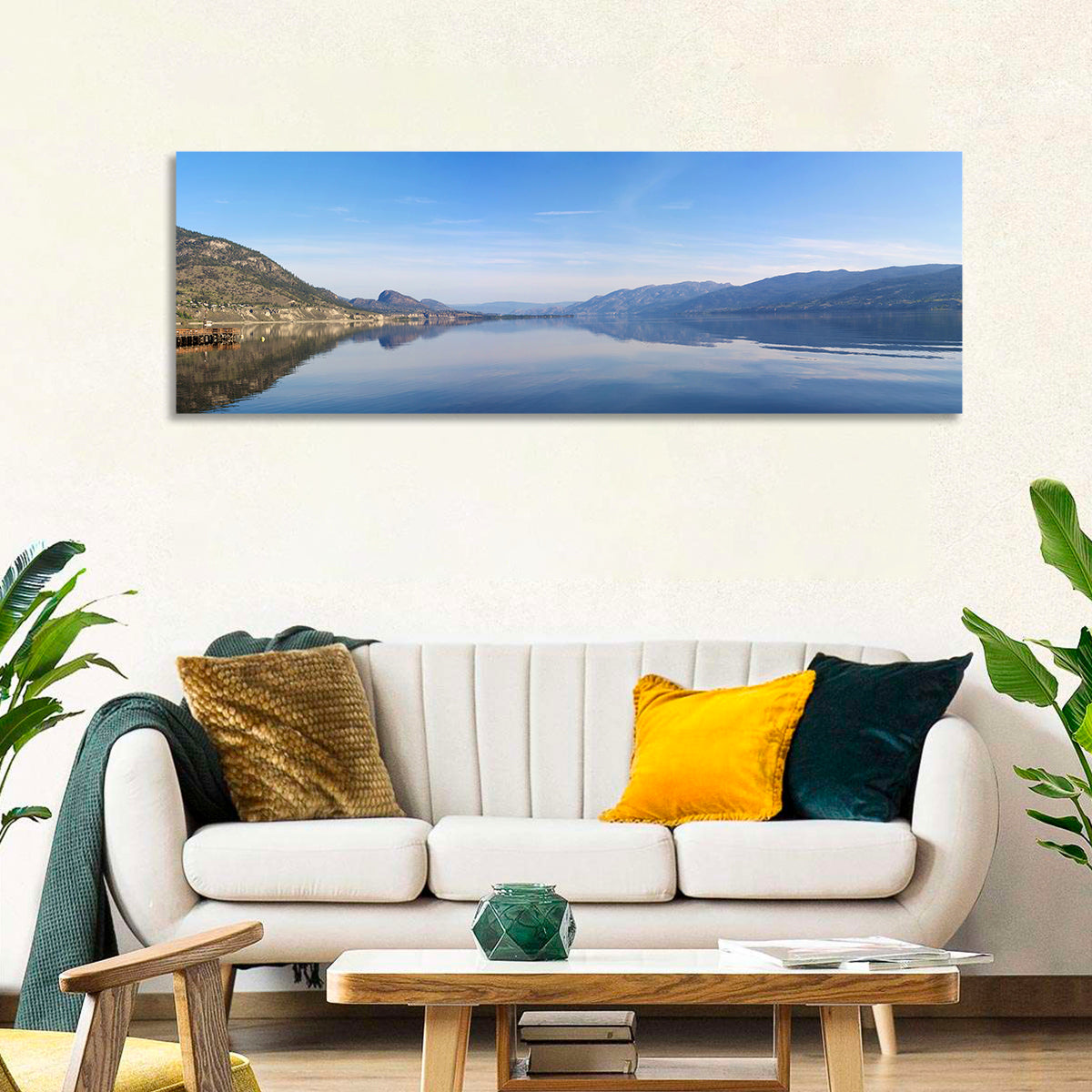 Lake Okanagan Reflection Wall Art